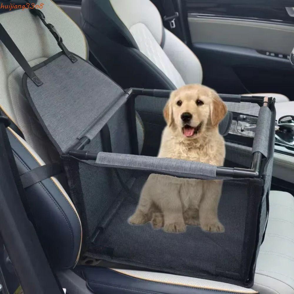 HUIJIANG Capa De Assento De Carro Para Cachorro De Viagem , Bolsa De Malha Impermeável Transportar Cães De Estimação , R