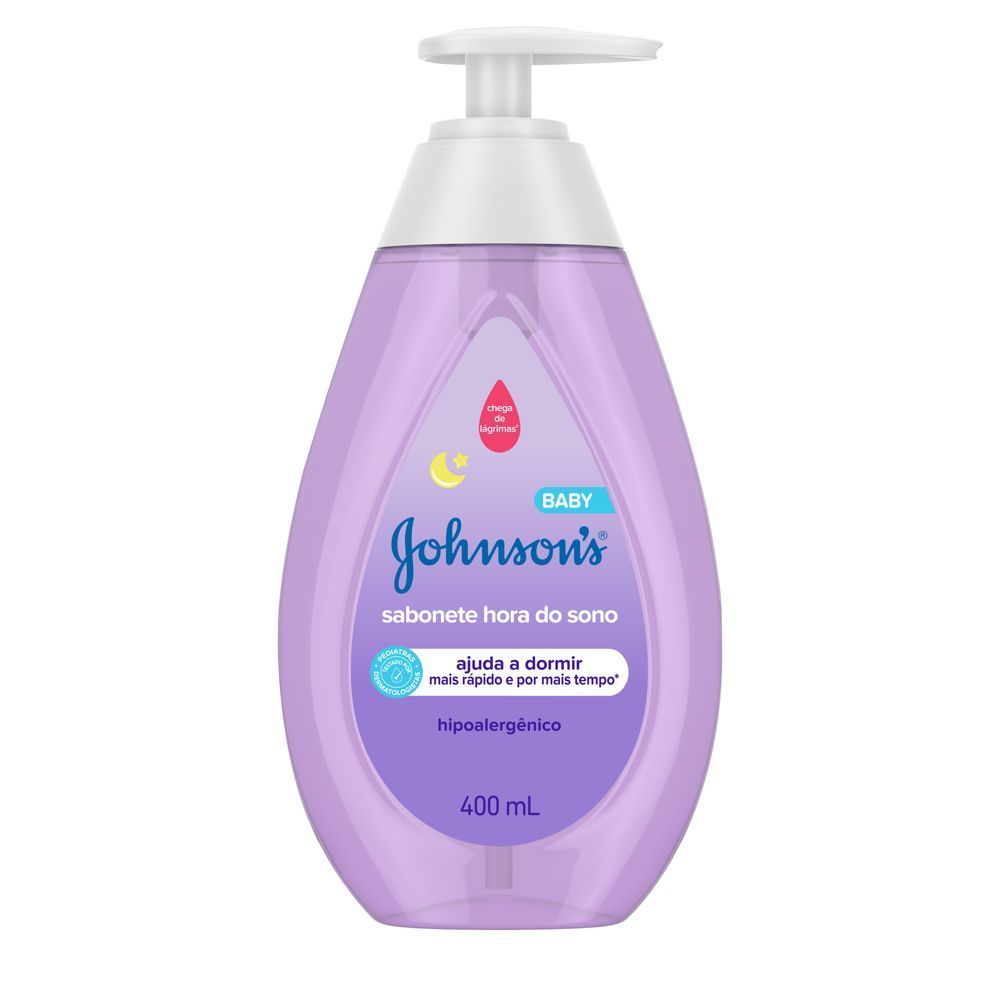 Sabonete Líquido Johnson's Baby Hora Do Sono 400ml em Oferta na Shopee