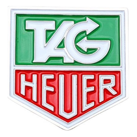Tag Heuer, Emblema Decorativo Logo Tag Heuer ( Dupla Face)