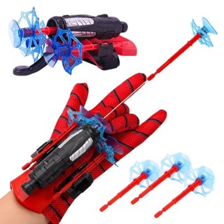 Kit 1/2/3 Luva Lança Teias Homem Aranha Brinquedo Interativo Infantil Lançador De Dardos Com Ventosa em Oferta na Shopee