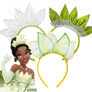 Conto De Fadas Princesa E O Sapo Tiana Bandana Meninas Festa De Aniversário Acessórios De Dramatização