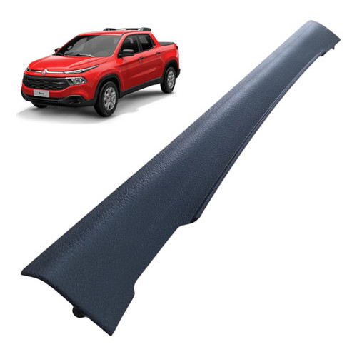 Acabamento Coluna Porta Fiat Toro Lado Esquerdo 2016 A 2022