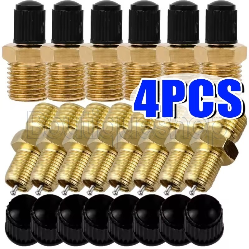 Núcleo De Válvula De Motocicleta Para Carro-Haste Cobre Sólido-Acessório De Substituição De Rosca Universal-Anticorrosão