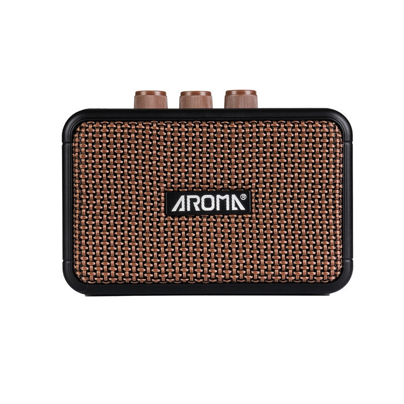 Aroma AG-04 Amplificador Bluetooth De Áudio Portátil Alto-Falante Guitarra Elétrica Mini Saída 5W