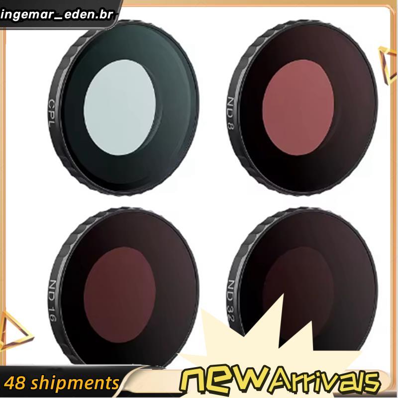 Filtros Protetores De Estrutura De Alumínio Para Lente De Câmera Antiembaçante GO Ultra À Prova D'água CPL/ND8/16/32