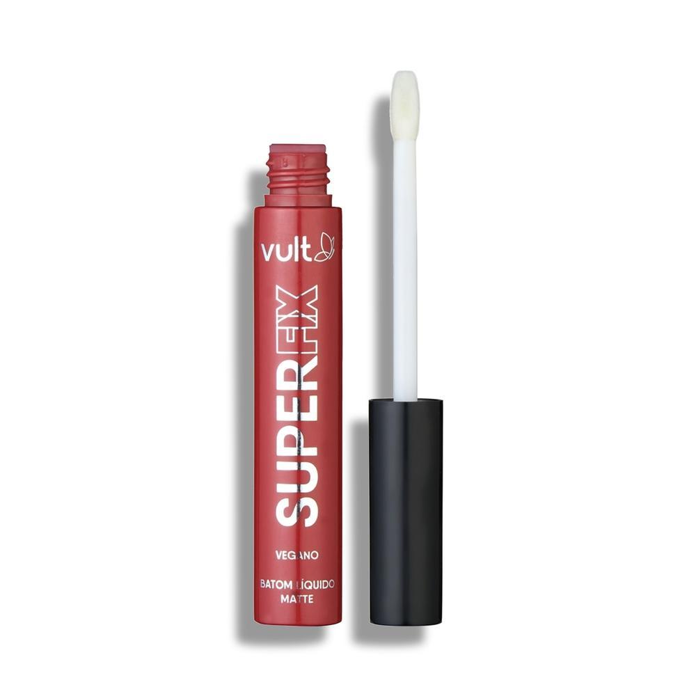 Vult Super Fix Batom Líquido Vermelho Profundo 5ml em Oferta na Shopee