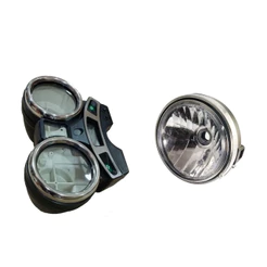 Farol Fazer 250 Aro Cromado + Carcaças Painel 2005 2006 2007 2008 2009 2010