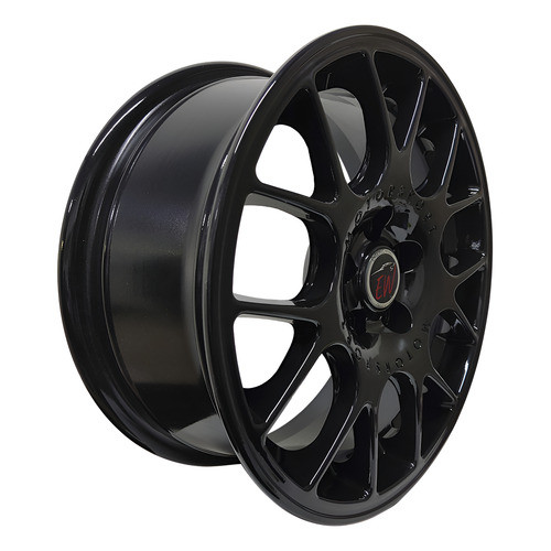 Kit 4 Rodas Aro 15x6 BBS Morgan 5x100 Black