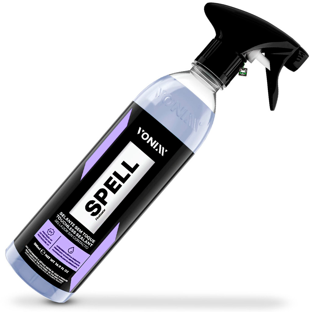 Selante Coating Automotivo Spell Pintura Vidro Plástico Rodas Hidrorrepelente Proteção 500ml Vonixx em Oferta na Shopee