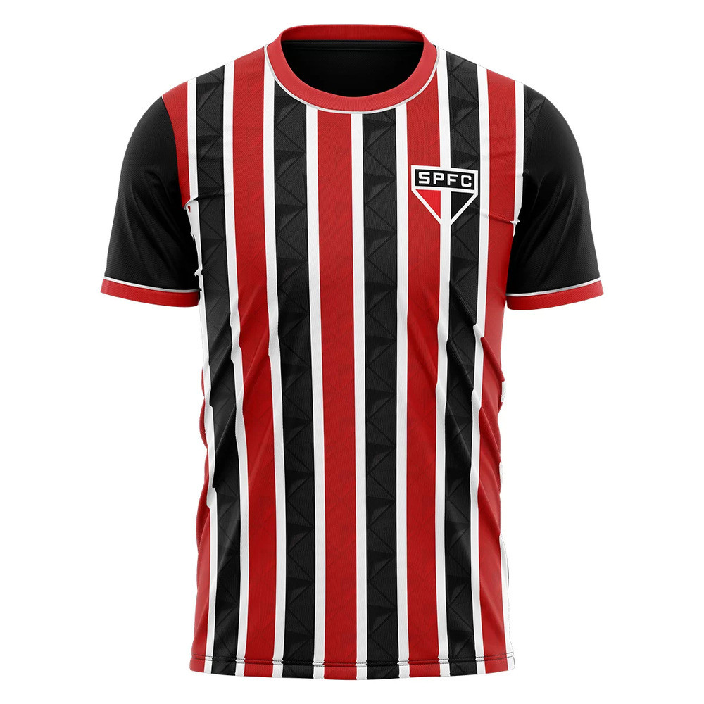 Camiseta São Paulo Classmate Listrada em Oferta na Shopee