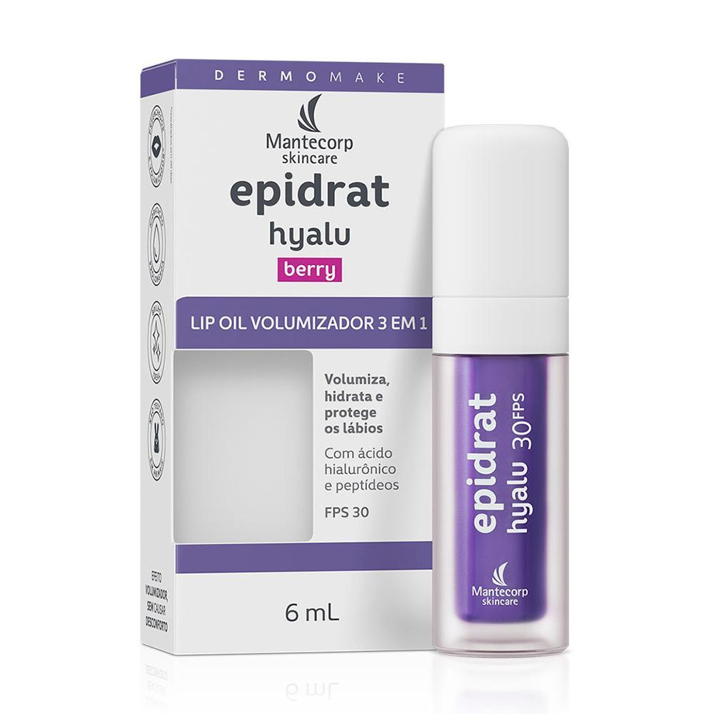 Lip Oil Epidrat Hyalu Berry FPS30 - 6mL em Oferta na Shopee