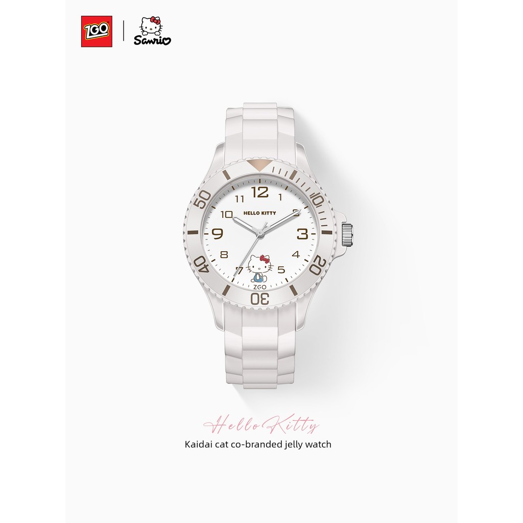 relogio feminino relogio feminino pequeno ZGOx Sanrio Relógio Estudante Menina Crianças Alunos do Ensino Médio Relógio d