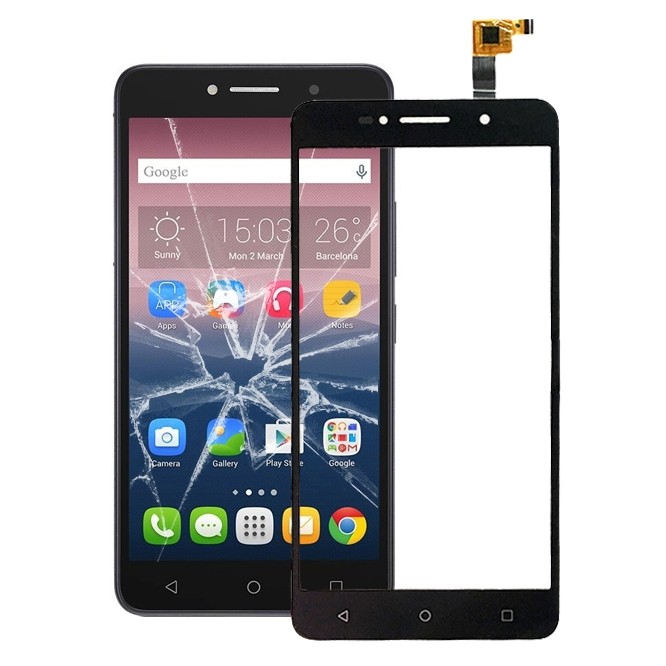 Estoque Disponível Para Painel De Toque Alcatel One Touch Pixi 4 6 3G/8050 (Preto)