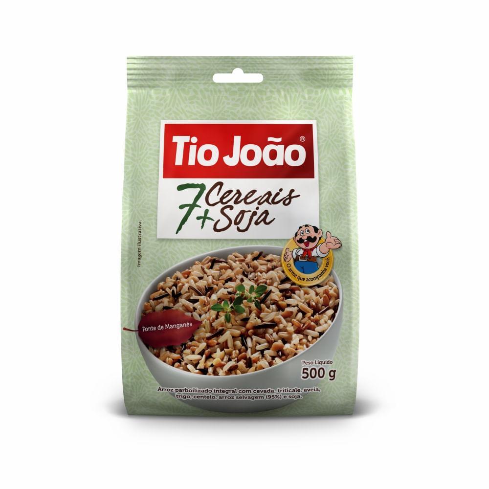 Arroz 7 Cereais + Soja Tio João 500g