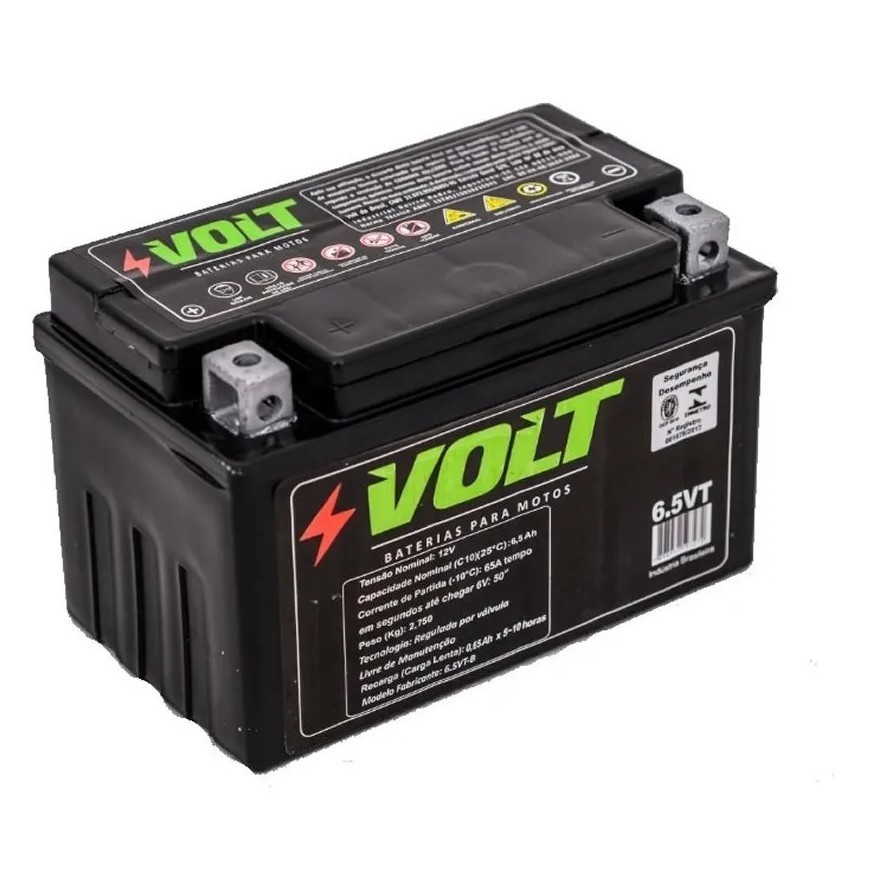 Bateria de Moto Volt 6.5VT Suzuki 125 Burgman / Mirage 150 Kasinski