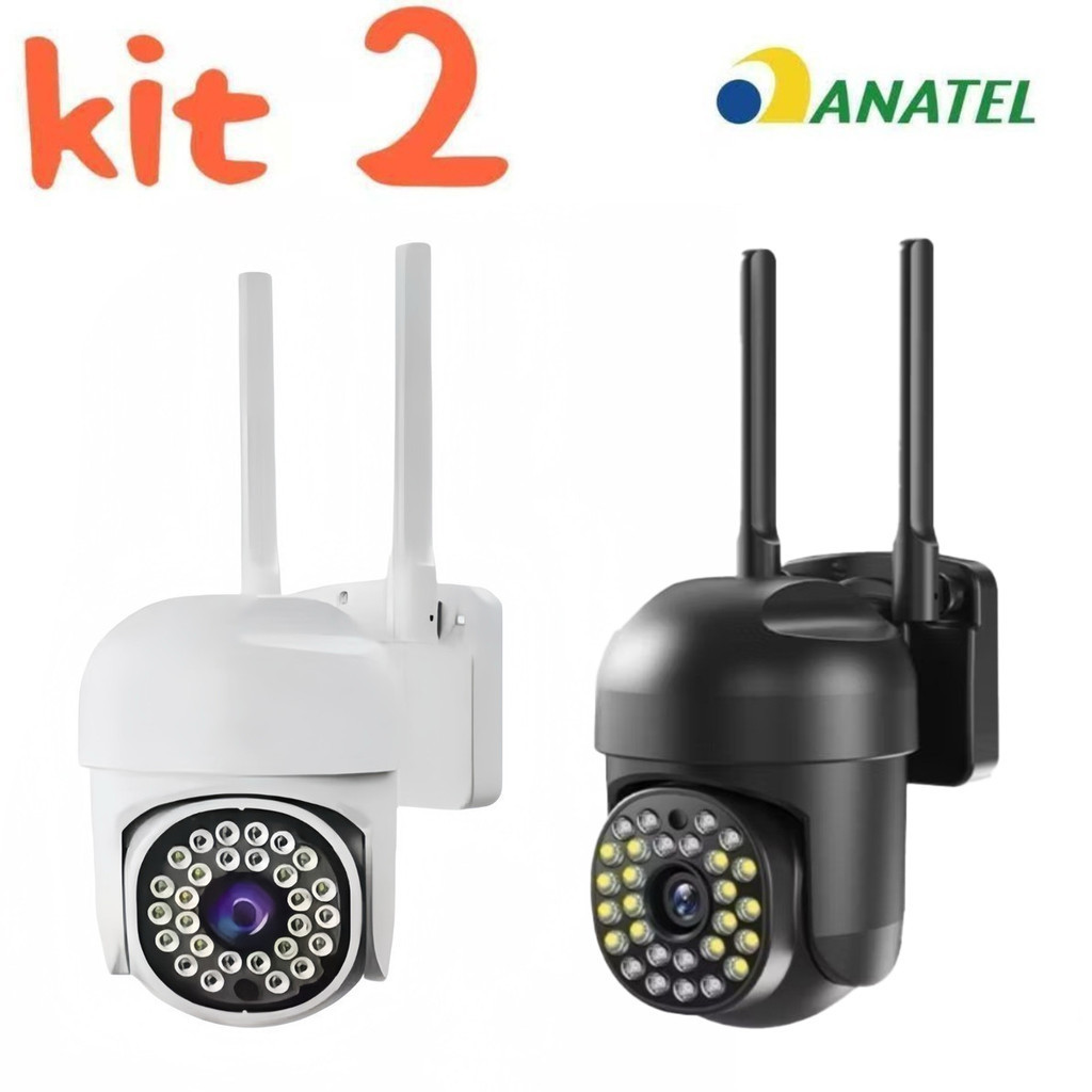 Câmera WIFI - IP66 com alarme IR 28 LED Wifi HD Dual Volt Motion Sensor app YOOSEE kit 2 su em Oferta na Shopee
