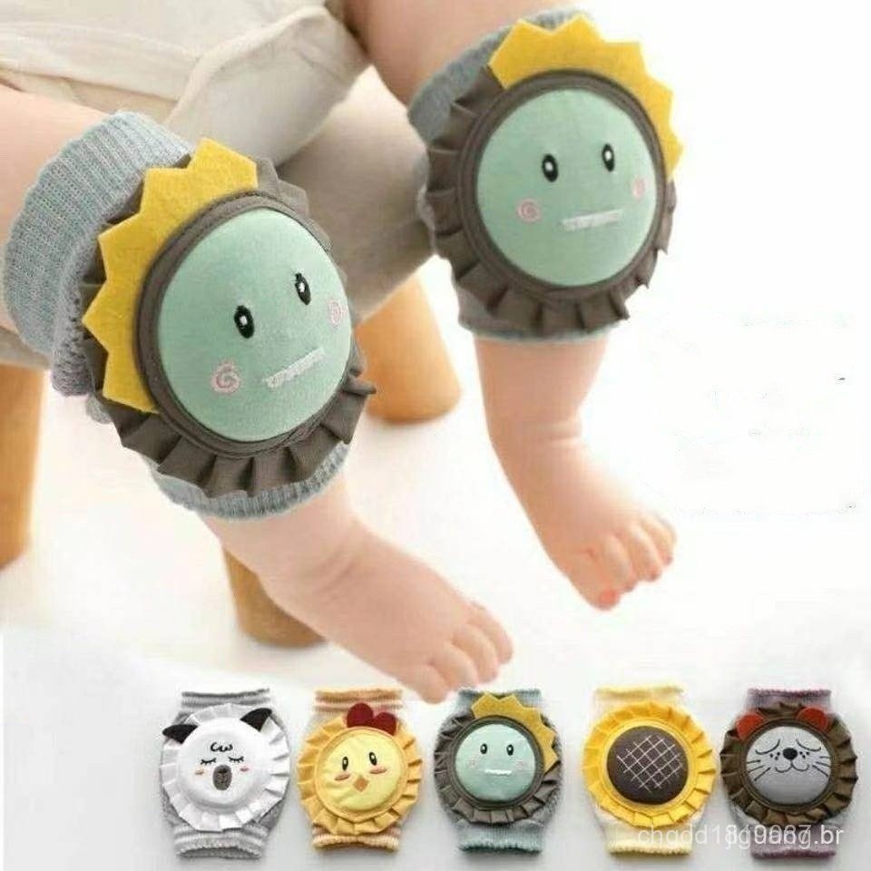 Crianças engatinhar Joelheiras Para Bebês Fornece anti-Queda em Oferta na Shopee
