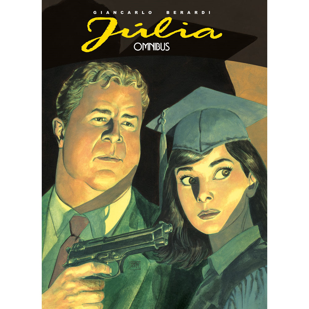 Capa do livro Comics - Júlia Omnibus - por Giancarlo Berardi - Mythos Editora