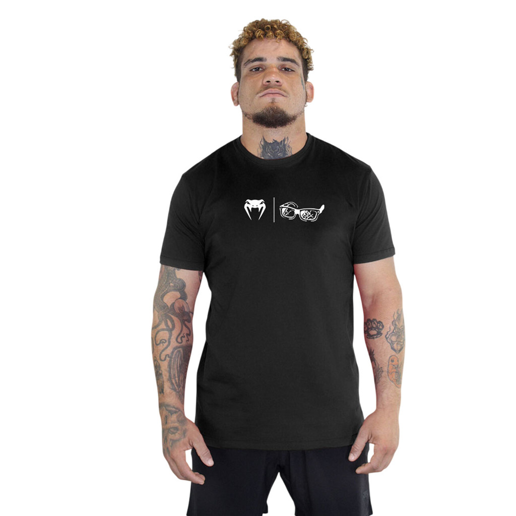 Camiseta Venum Fighting Nerds Preto em Oferta na Shopee