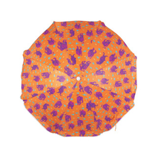 Guarda Sol 1,50m Laranja Tigre Praia 003543 - Mor em Oferta na Shopee
