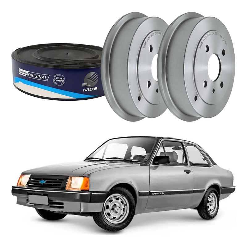 Tambor Freio Traseiro Chevrolet Chevette 1.6 1988 A 1994