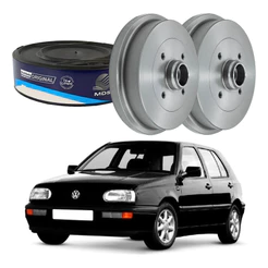Tambor Freio Traseiro Golf 1.8 2.0 1994 A 1998