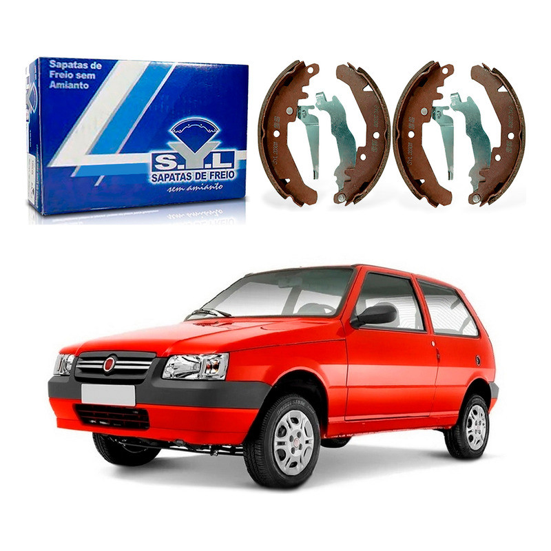 Sapata De Freio Syl Fiat Uno 1.0 2008 A 2010
