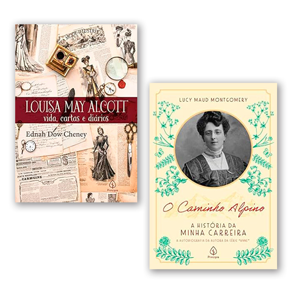 Grandes Escritoras – Kit Biográfico: Louisa May Alcott + Lucy Maud Montgomery