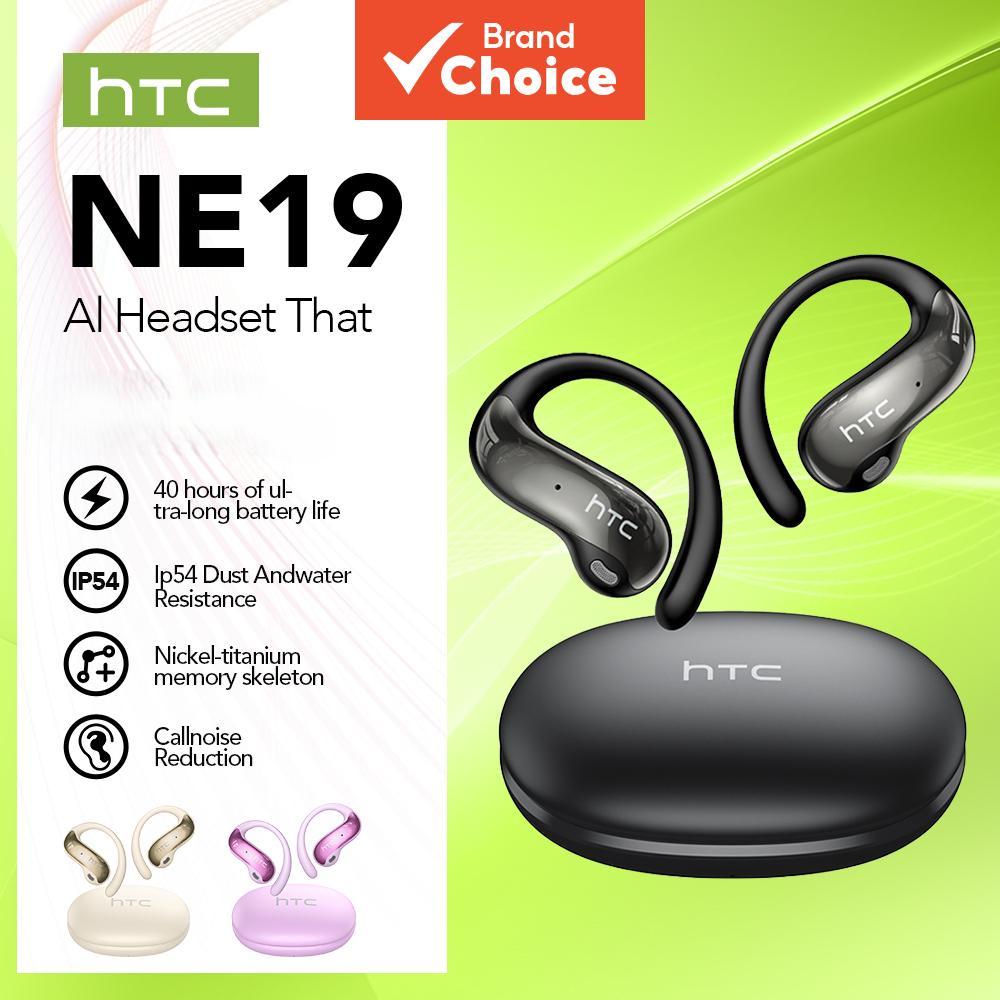 HTC NE19 Fones De Ouvido OWS Open-Ear AI Tradução ENC Para Viagens De Negócios Smartphones Sem Fio Estéreo De Música TWS
