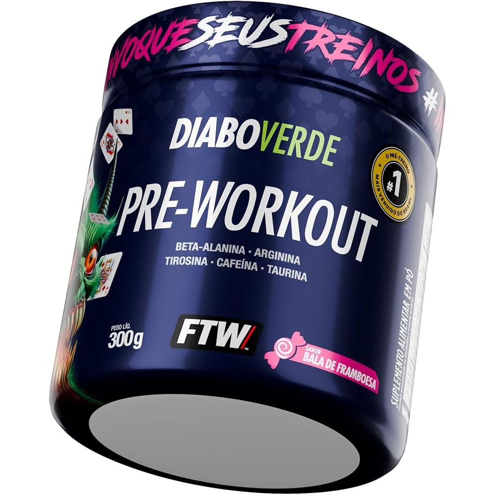 Diabo Verde Pré-Treino FTW 300g