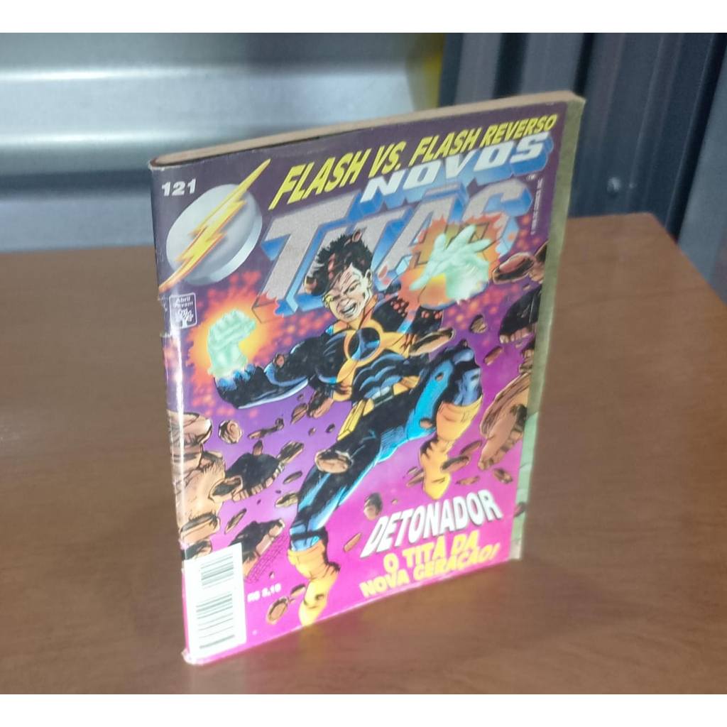 HQ Gibi Novos Titas volume 121 ( 1996 Abril ) Detonador O Tita da Nova Geraçao