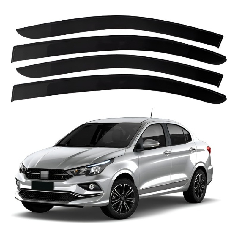 Jogo Defletor Calha Chuva Para Cronos 2022 A 2025