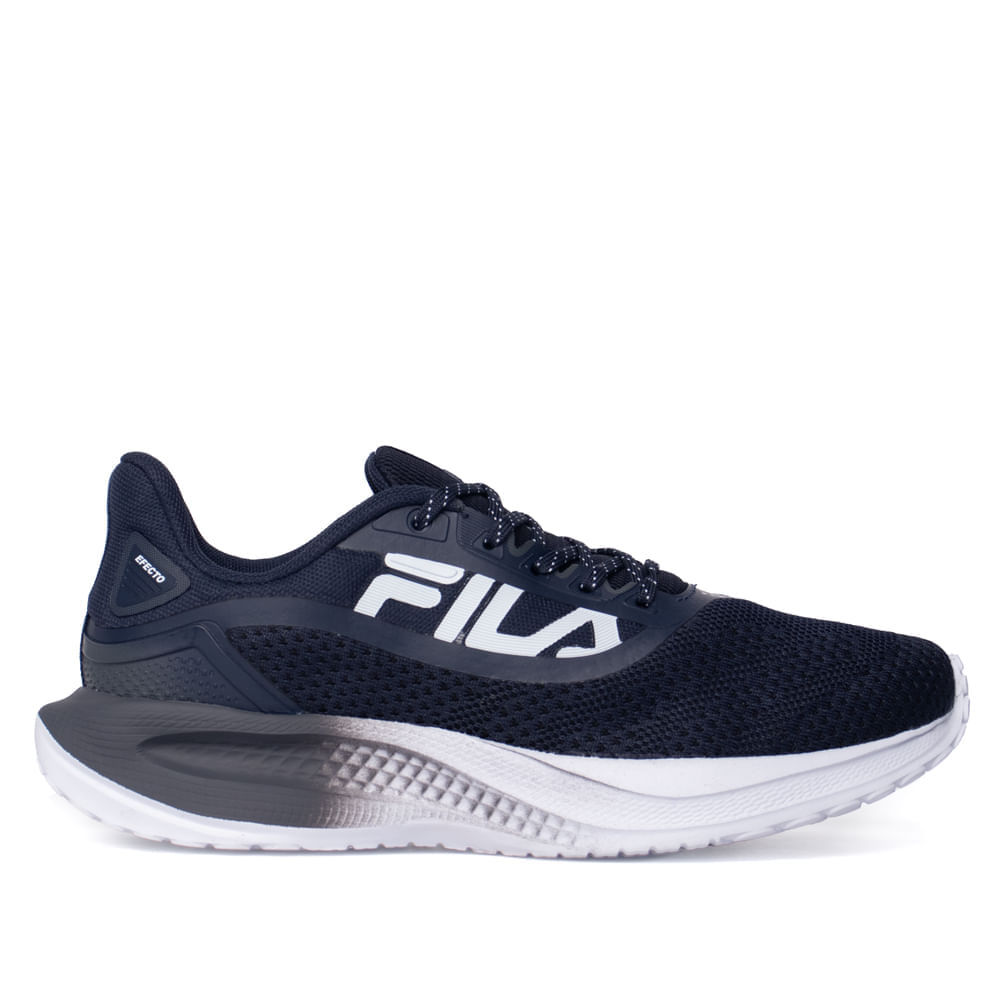 Tênis Masculino Fila Efecto Energized Mesh Marinho/Branco em Oferta na Shopee