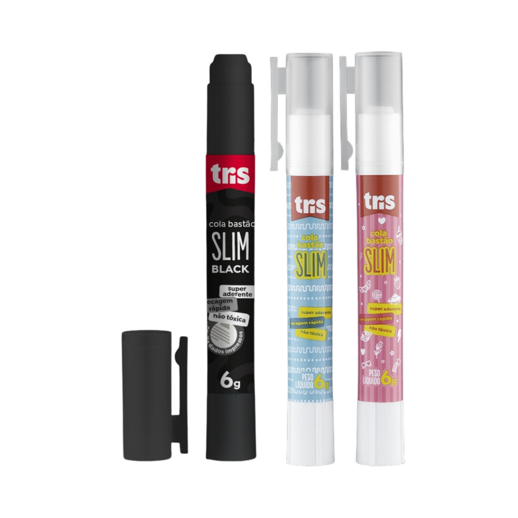 Cola Bastão Slim 6g - Tris / WX Gift