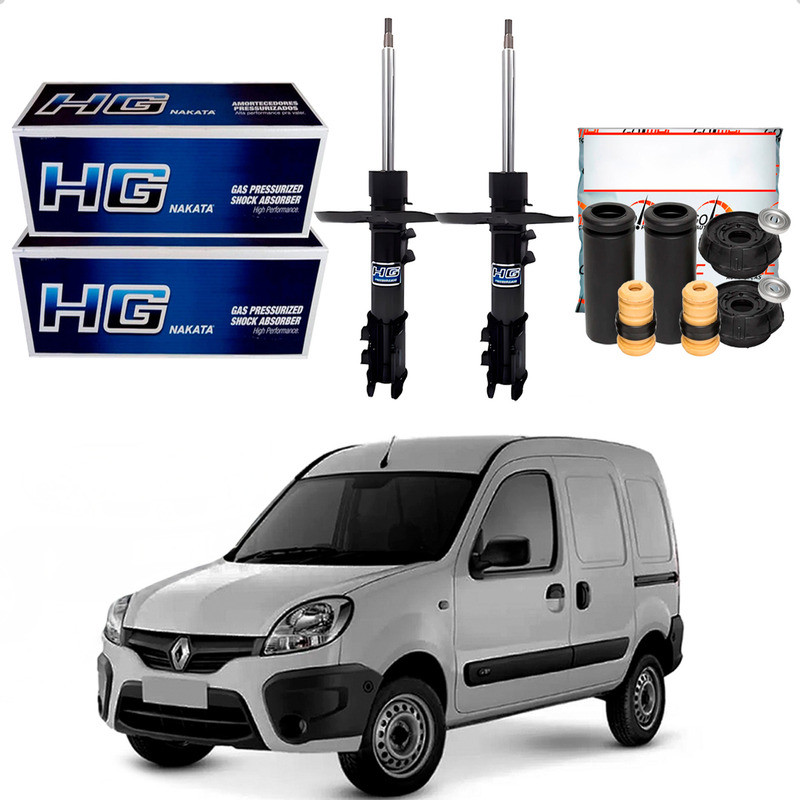 Kit Amortecedor Dianteiro Renault Kangoo 1.6 2016 A 2018