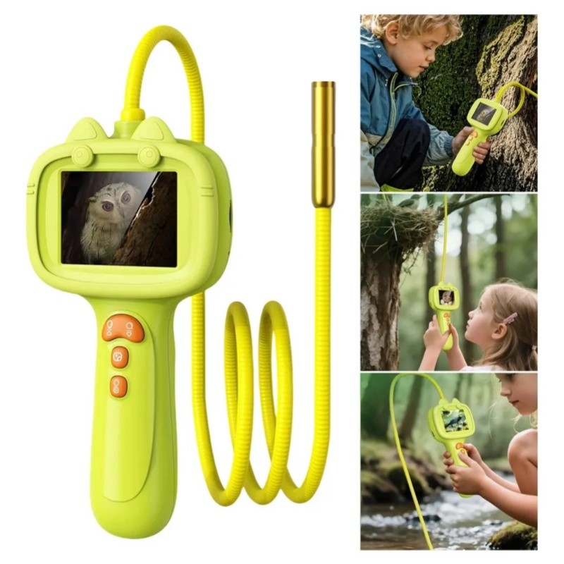 Brinquedo Endoscópio Infantil Com Luz, Exploração Da Naturez