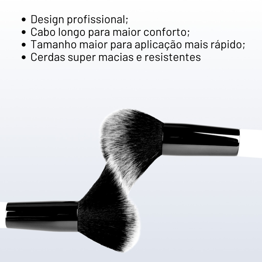 Pincel Grande Para Iluminador Highlighter Brush Ana Hickmann