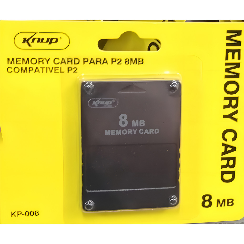 Memory Card 8MB Playstation 2 Cartão De Memória Ps2