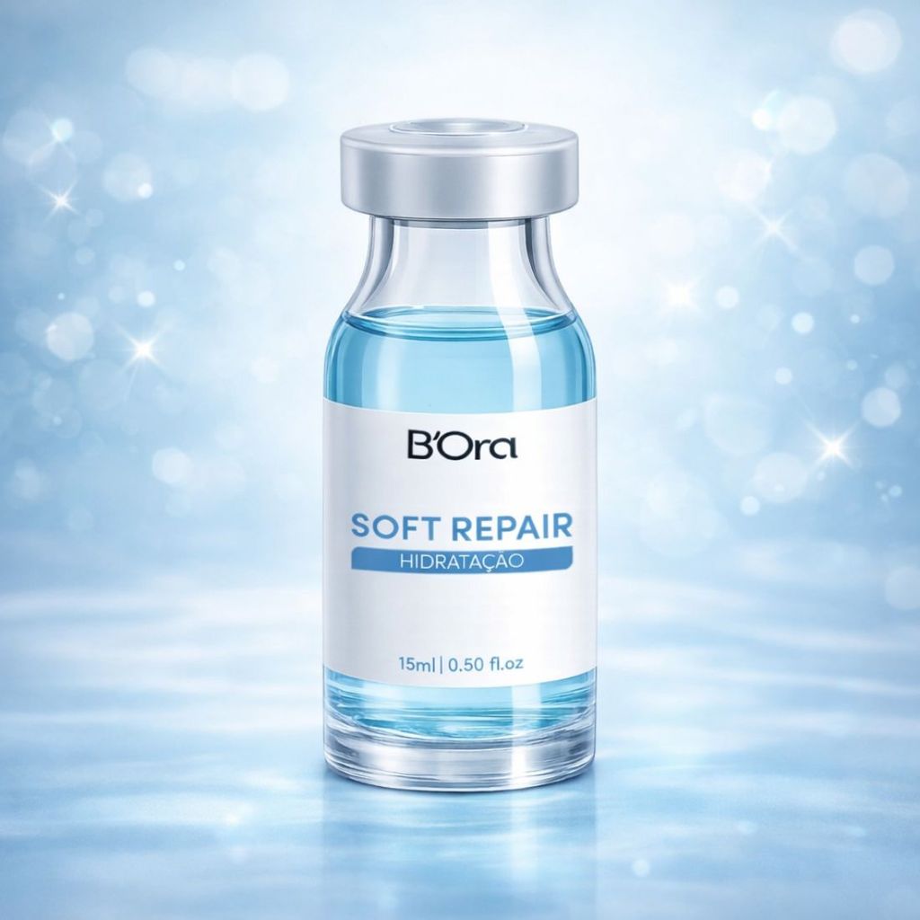 Kit Cronograma Capilar Ampola Hidratação Nutrição e Reconstrução Soft Repair B'Ora - 15ml