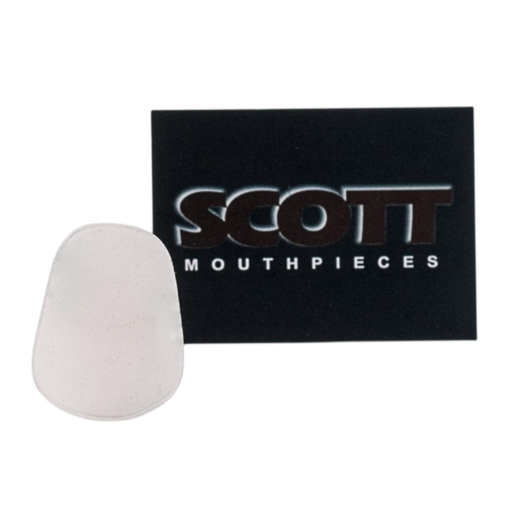 Adesivo Protetor de Boquilha Massa Silicone Transparente para Saxofones e Clarinetes - Scott