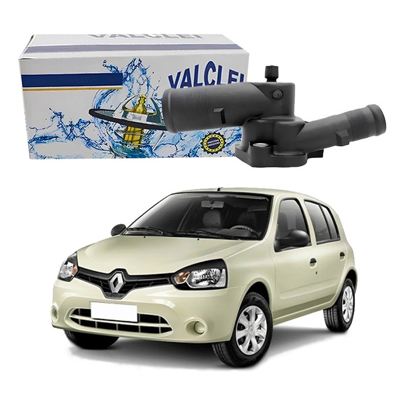 Carcaça Valvula Termostatica Clio Sedan 1.0 16v 1999 A 2002