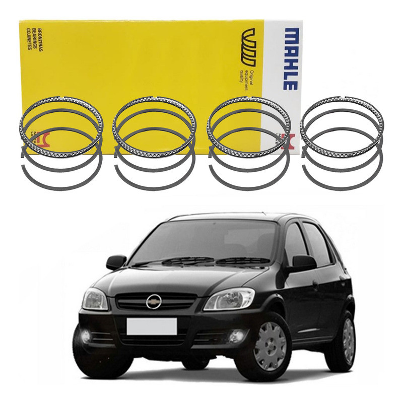 Jogo Anel Do Motor Std Celta 1.0 Flex 2006 A 2012
