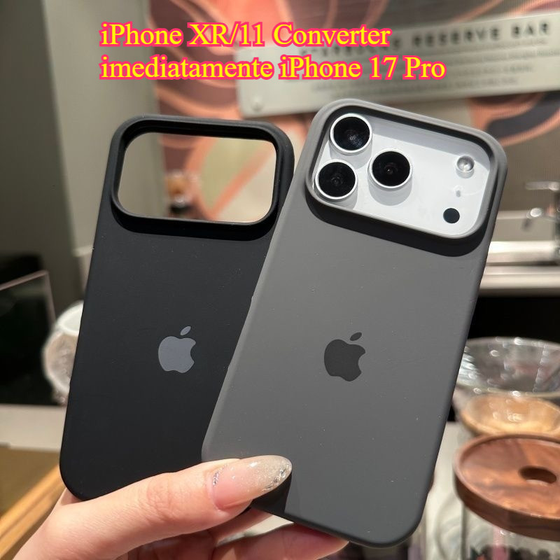 Capa De Telefone De Silicone Fosco De Cor Sólida Se Torna Instantâneamente Um 17