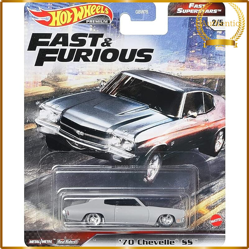 Hot Wheels Premium Fast & Furious Fast Superstars '70 Chevelle SS GRL81 1:64 Die-Cast Mini Car