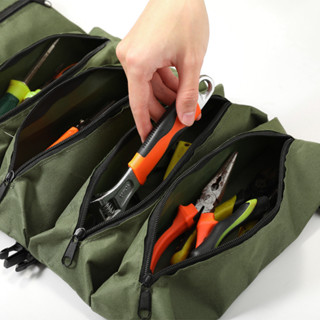 Bolsa Estojo de Ferramentas Dobrável Grande Multiuso para Eletricista com Bolsos Extra em Oferta na Shopee