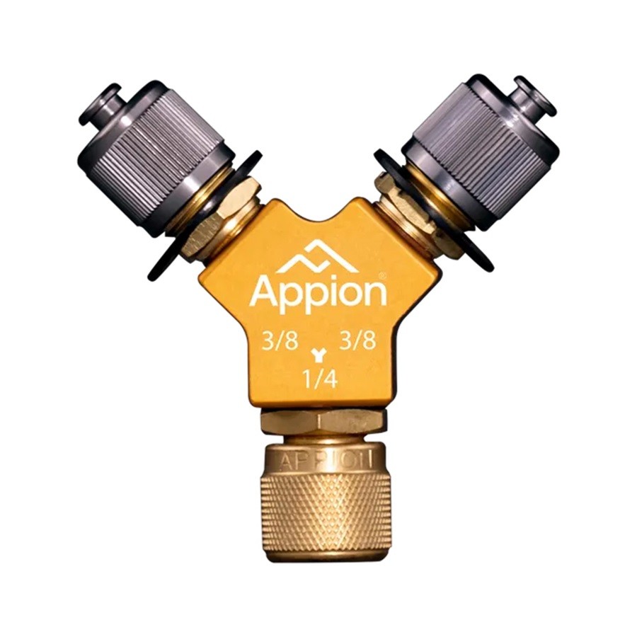 ADAPTADOR MULTIPORTAS Y 3/8 1/4 MEGAFLOW SPDY14 APPION