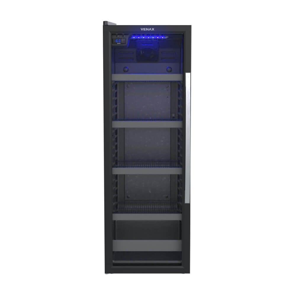 Cervejeira Venax Blue Light 209 Litros Preto Porta Invertida - 220V em Oferta na Shopee