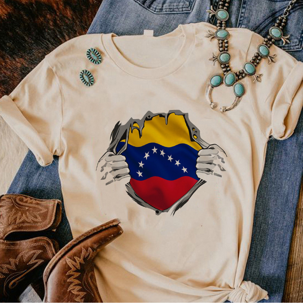 Camiseta Basica Unissex Venezuela chévere JsCod em Oferta na Shopee