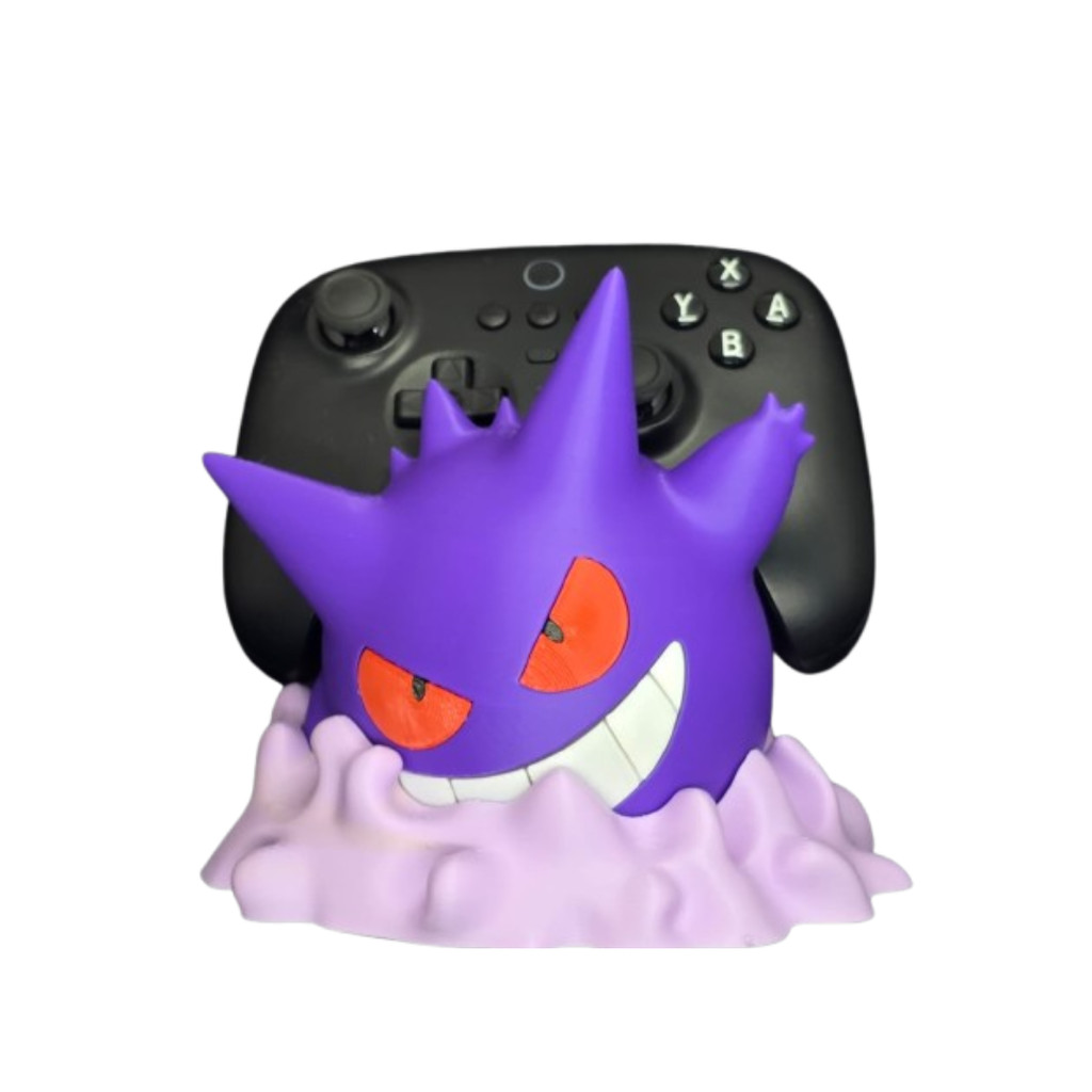 Suporte de Controle Gengar – Para PS5, PS4, Xbox e Pro Controller Nintendo Switch
