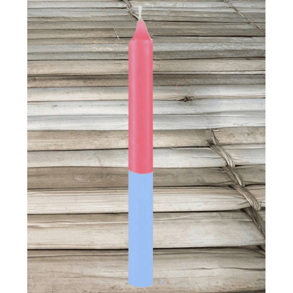 Vela Palito Rosa e Azul